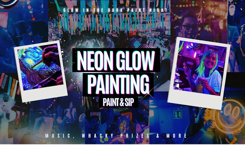 neon paint night in dublin city