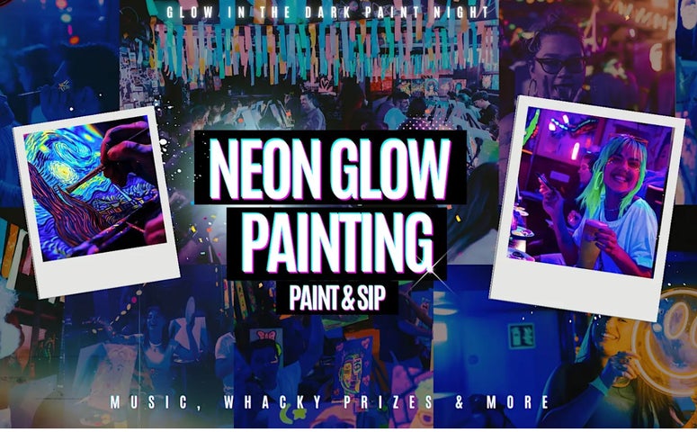 June Neon Painting | Space Painting