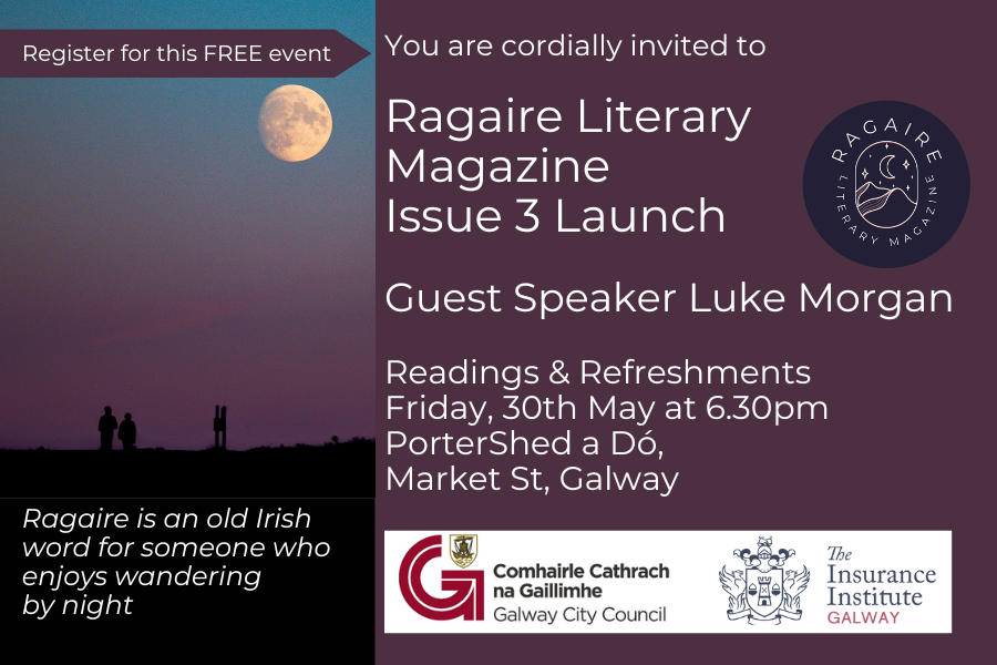 Poster for Issue 3 Launch event