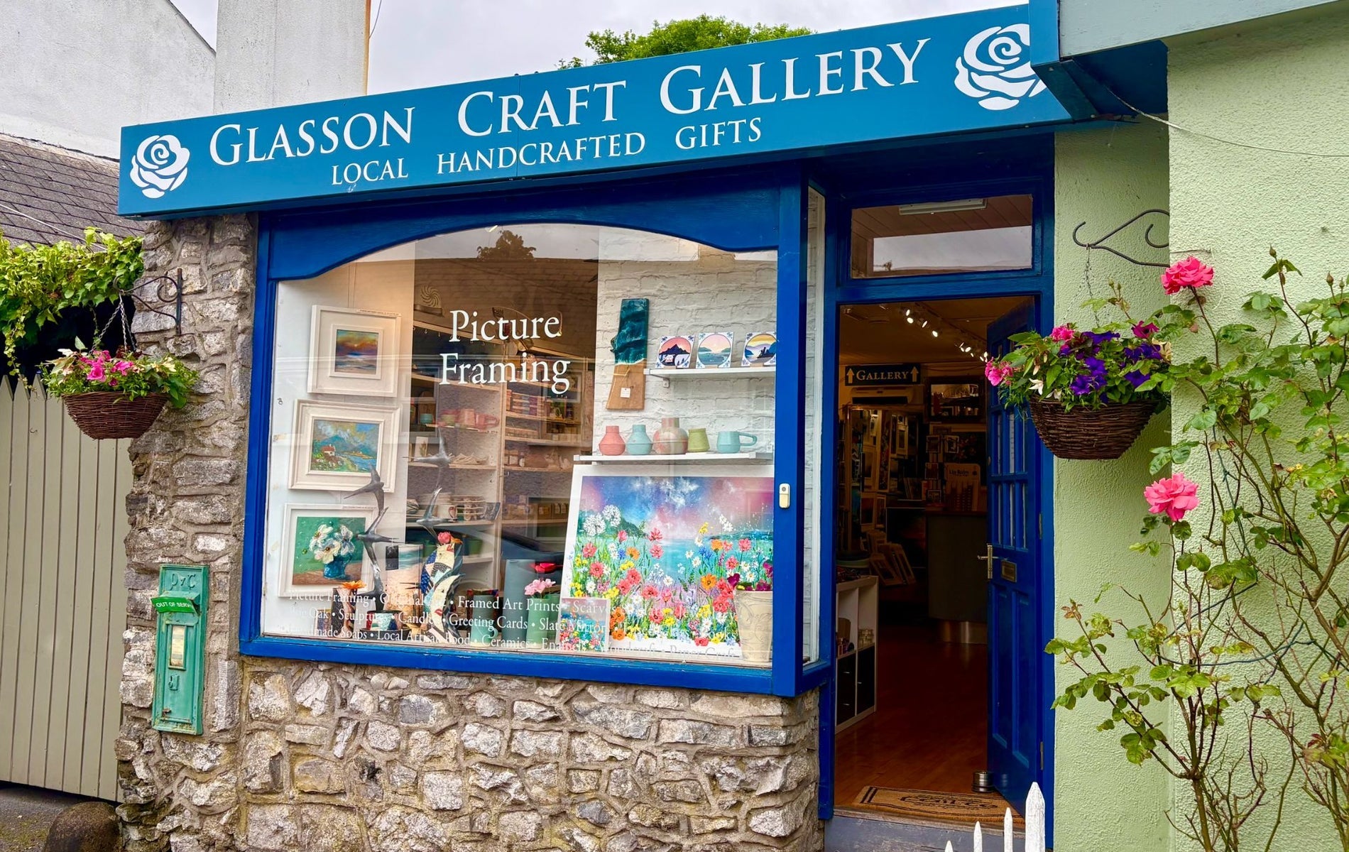 Exterior view of Glasson Craft Gallery