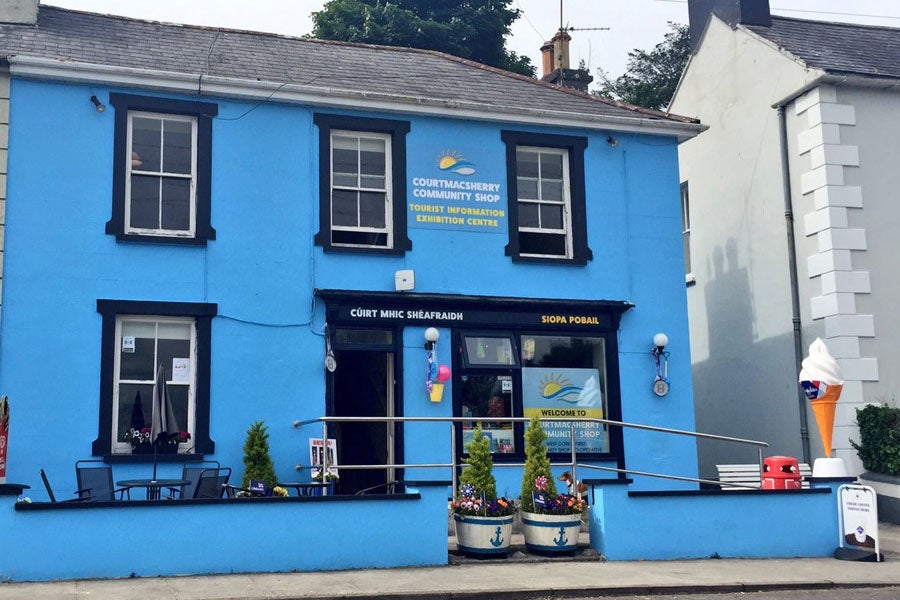 Courtmacsherry Community Cooperative Shop front