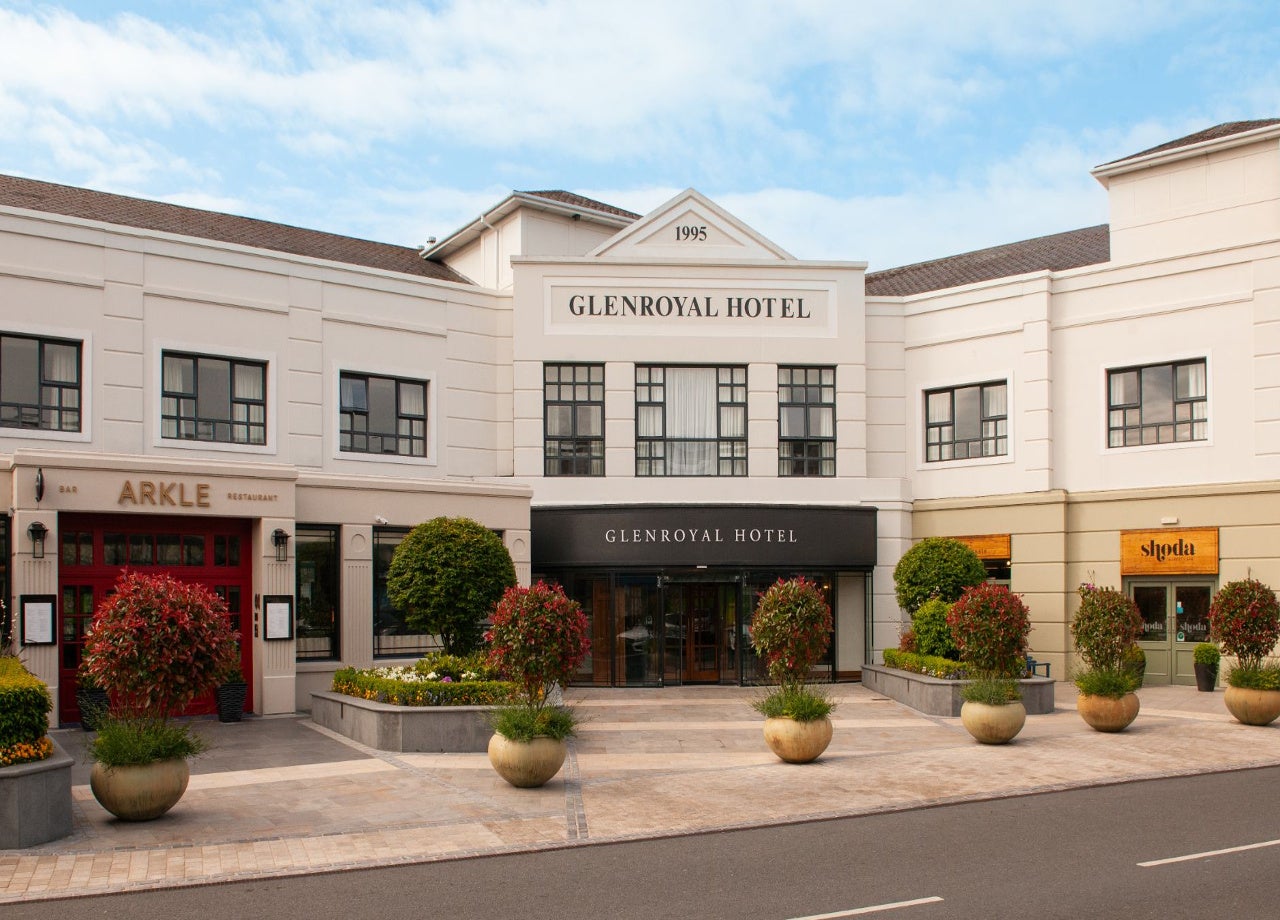 Front view of hotel
