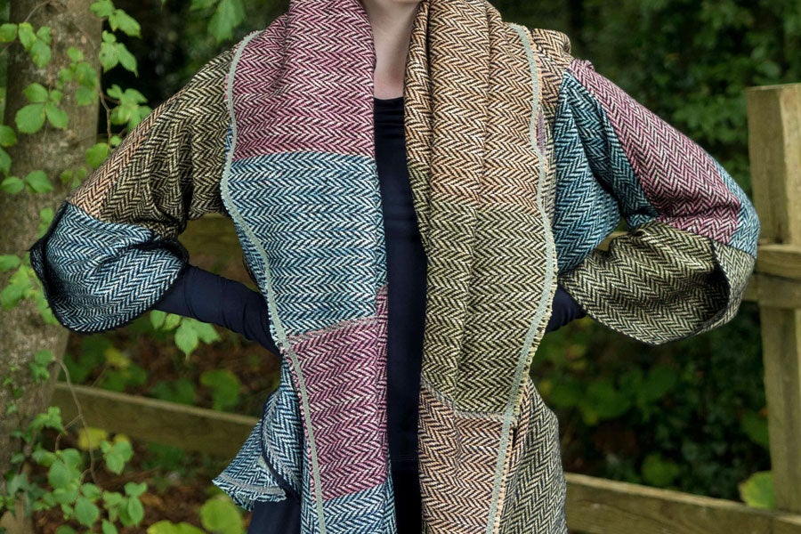 A Mise Tusa design multi coloured scarf