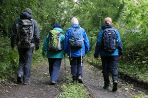 Walking at  Gleann Beag Loop