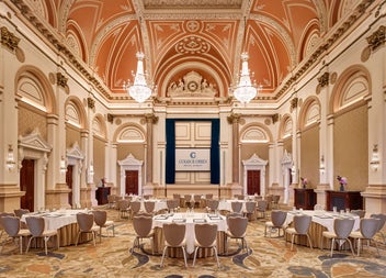 Dining area with tables and chairs