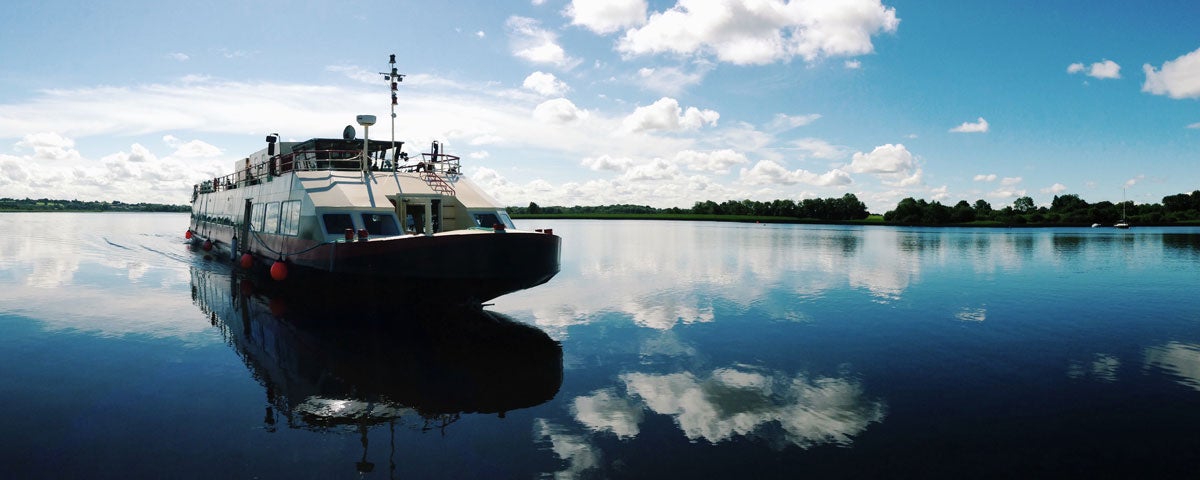 View of Shannon Princess Cruise Boat on the water