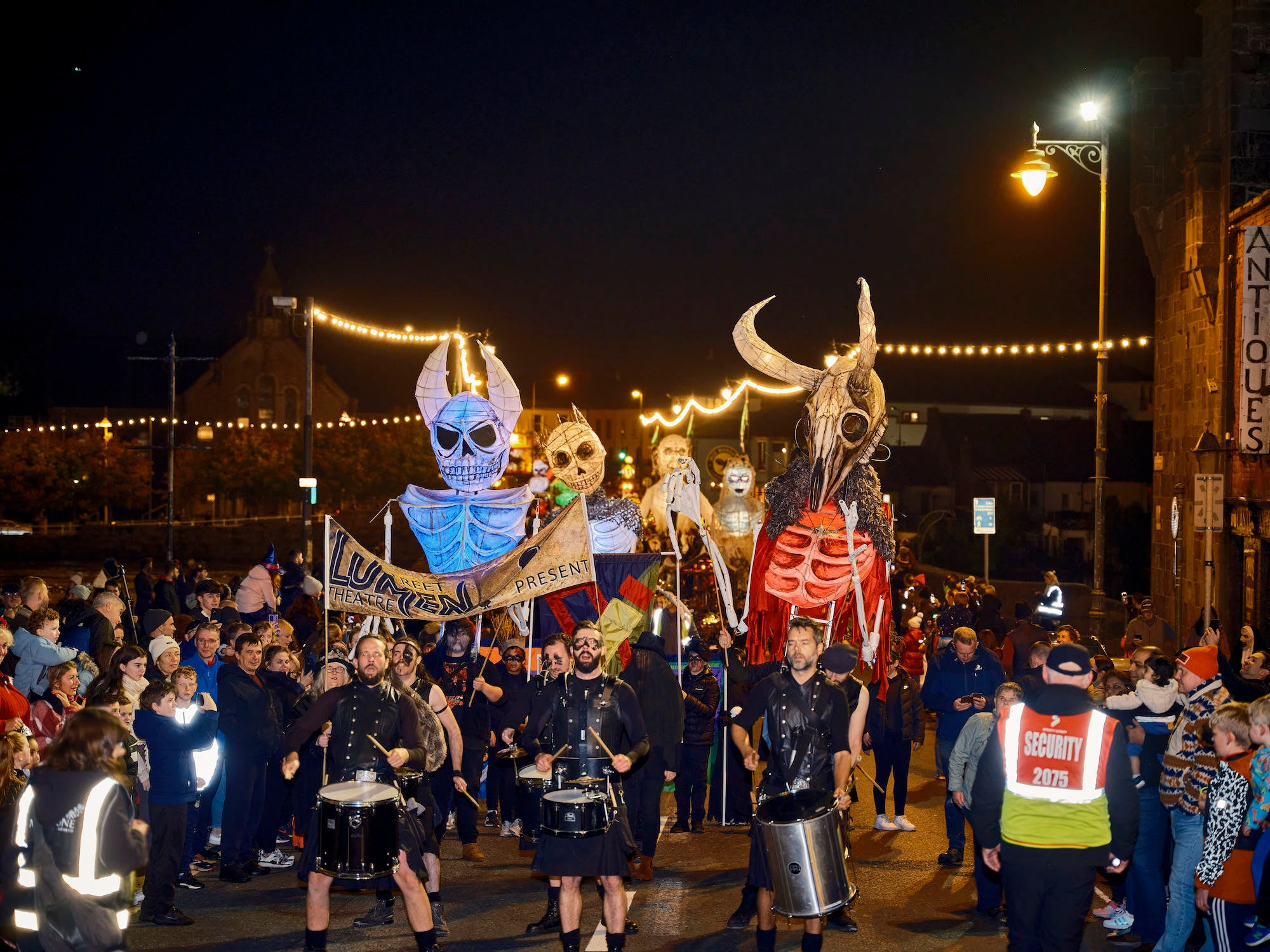 Halloween parade in Limerick city