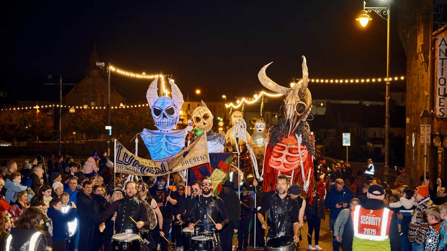 Halloween parade in Limerick city