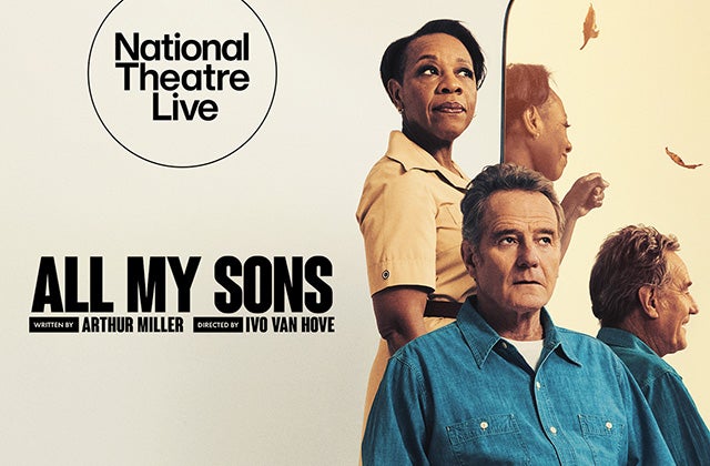 Poster for Cinema: All My Sons by Arthur Miller - a man and woman reflected in a mirror