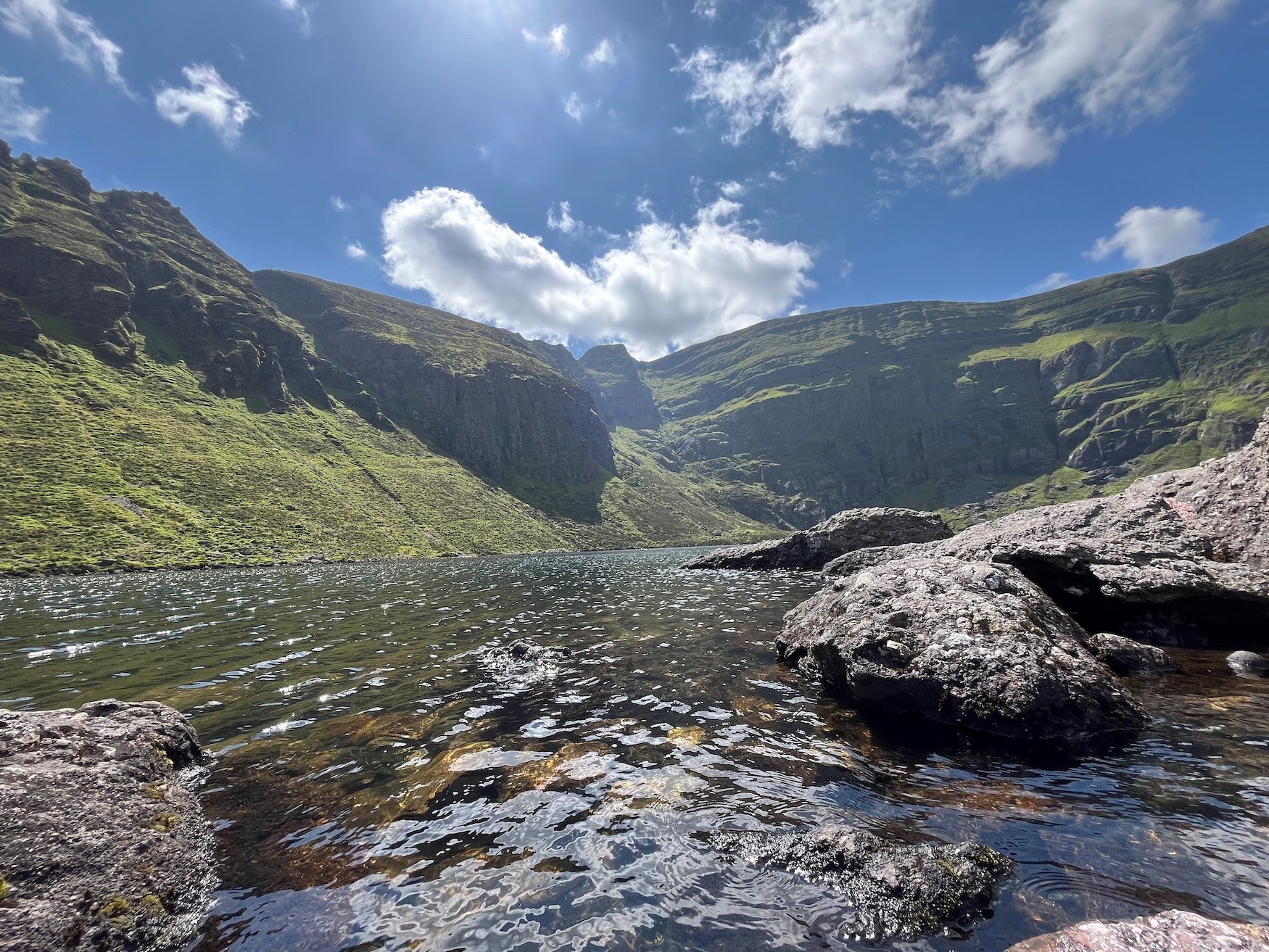 Comeragh Mountains in Co Waterford
