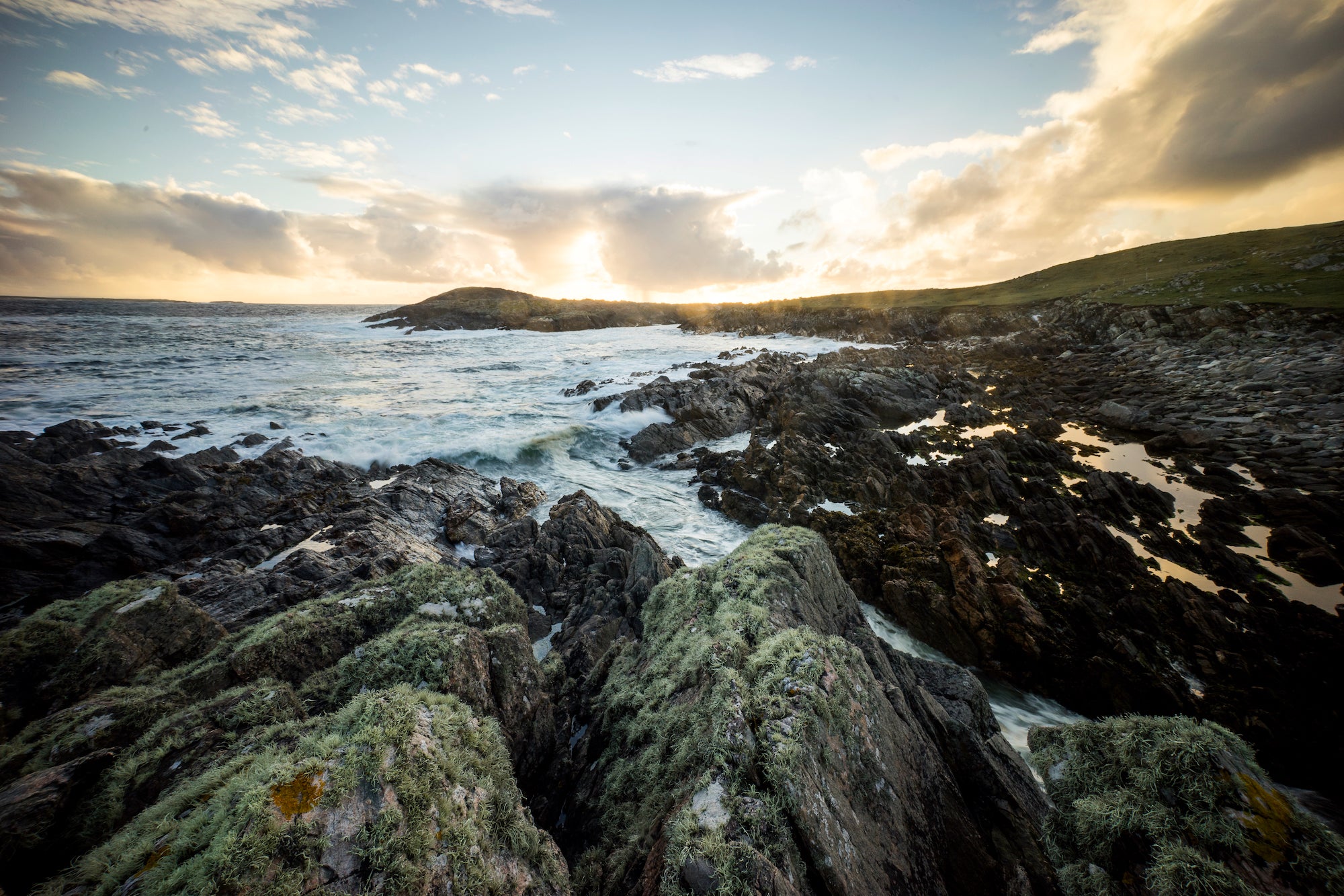 The coastline in Erris, County Mayo