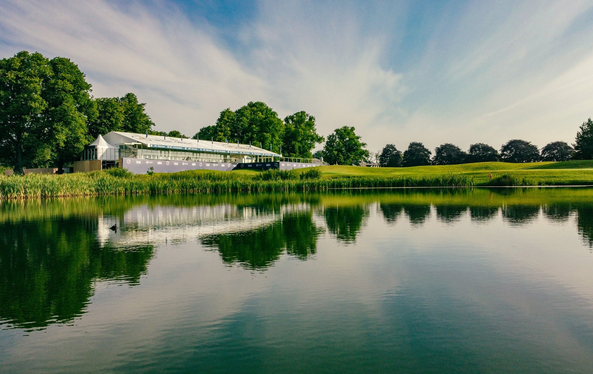 Irish Open viewing box at Mount Juliet Golf Club