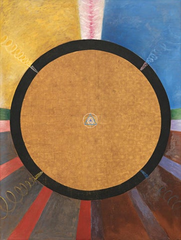 Hilma af Klint (1862-1944), 'Altarpiece, Group X, No.3', 1915. By courtesy of the Hilma af Klint Foundation. Photo: The Moderna Museet, Stockholm, Sweden.