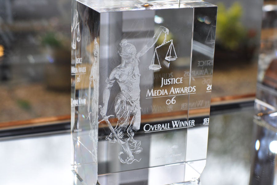 Trophy at Dublin Crystal Glass Dundrum County Dublin