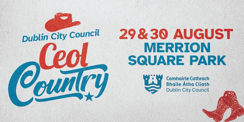 Poster for Dublin City Council Ceol Country 2026