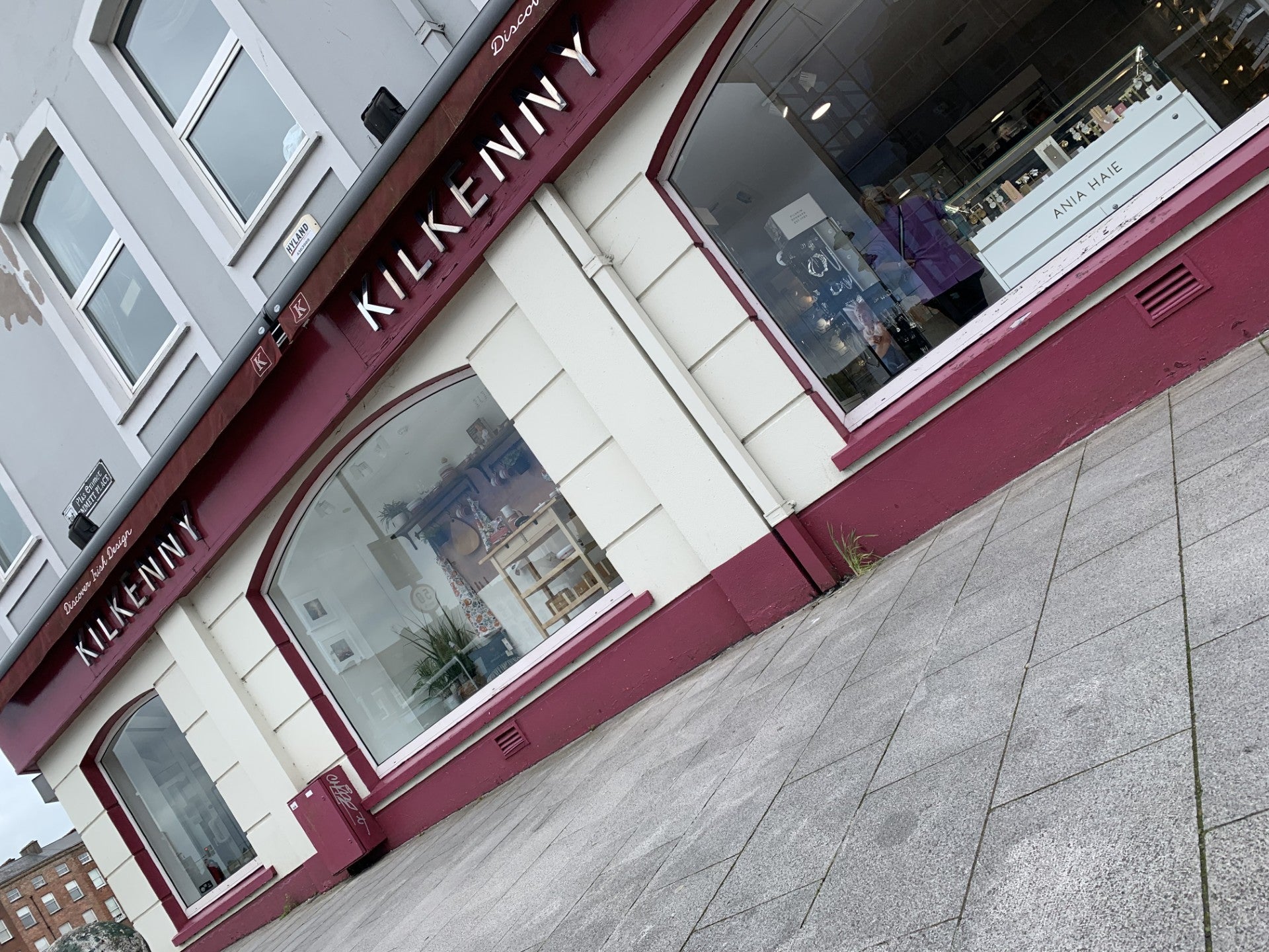 Exterior of the Kilkenny Design shop in Cork City