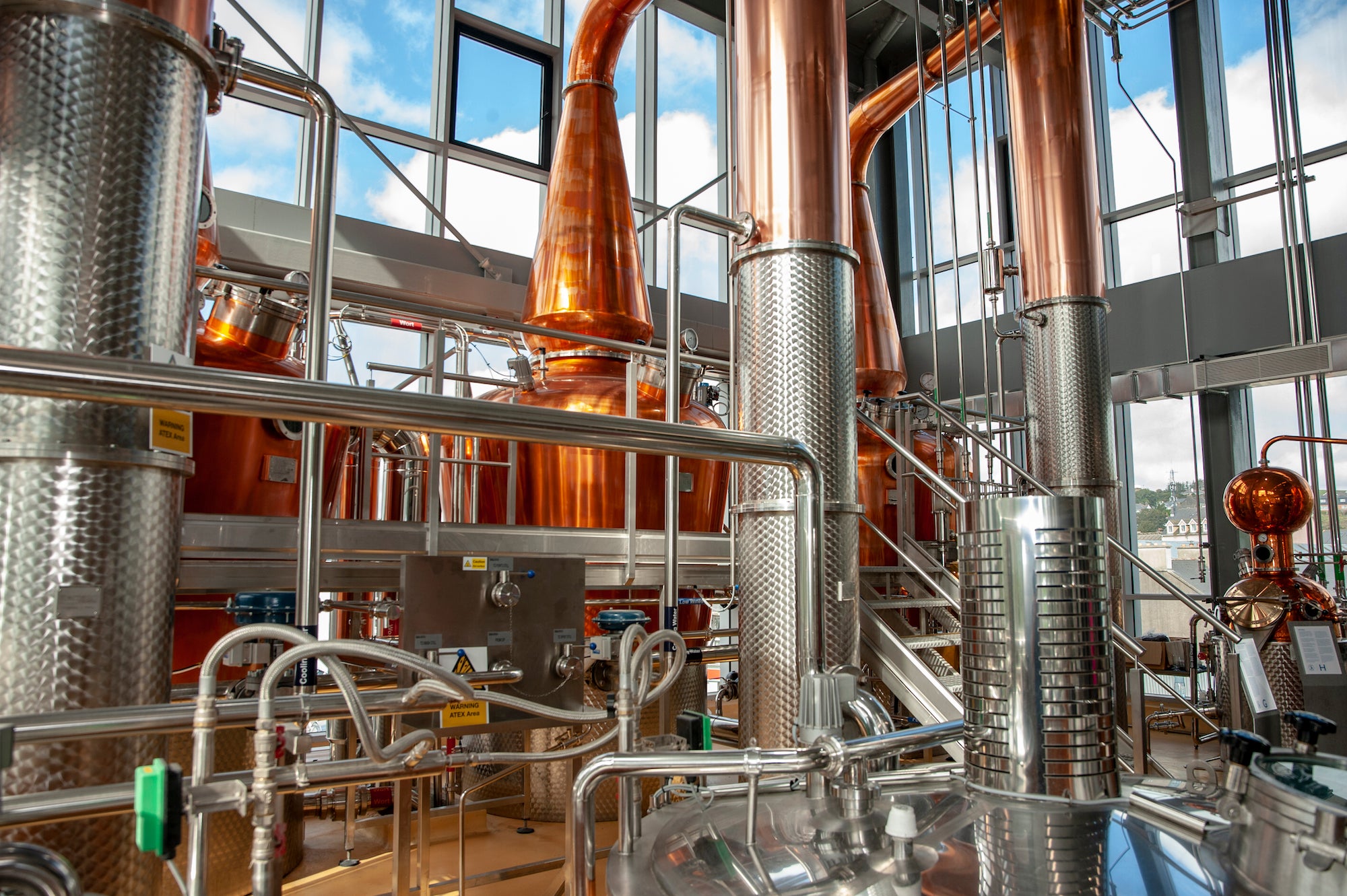 Inside the Clonakilty Distillery in County Cork