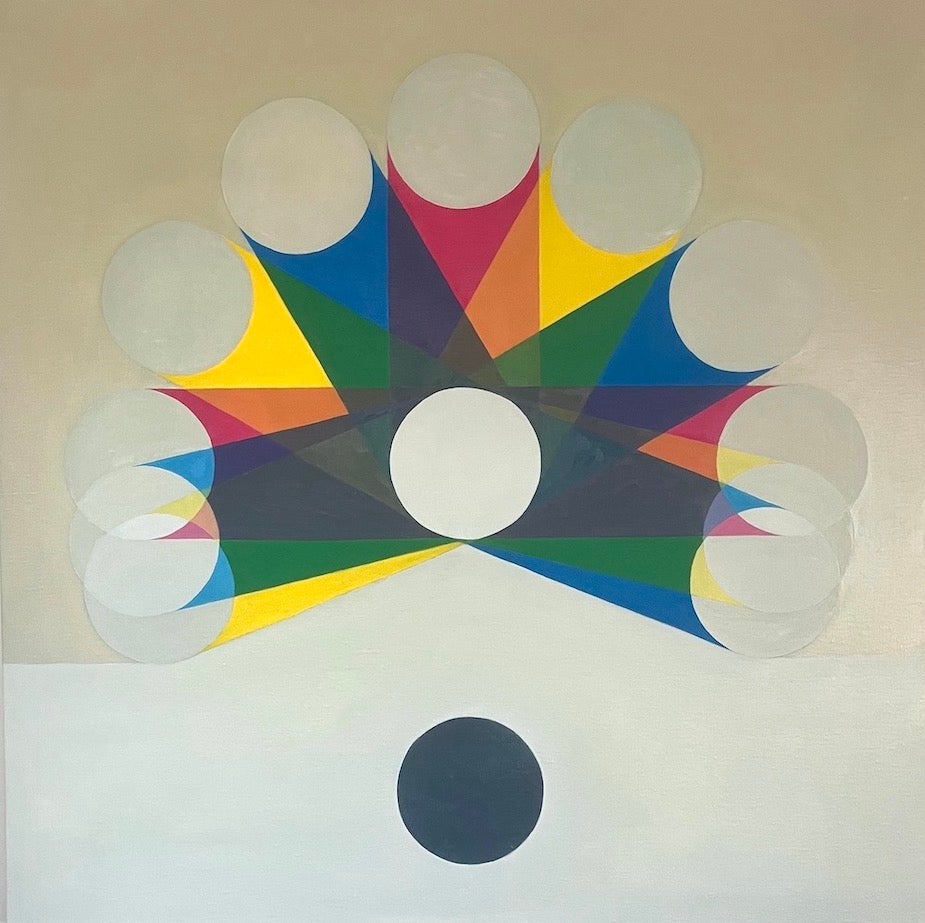 Oil on canvas 76h x 76w cm, €2400