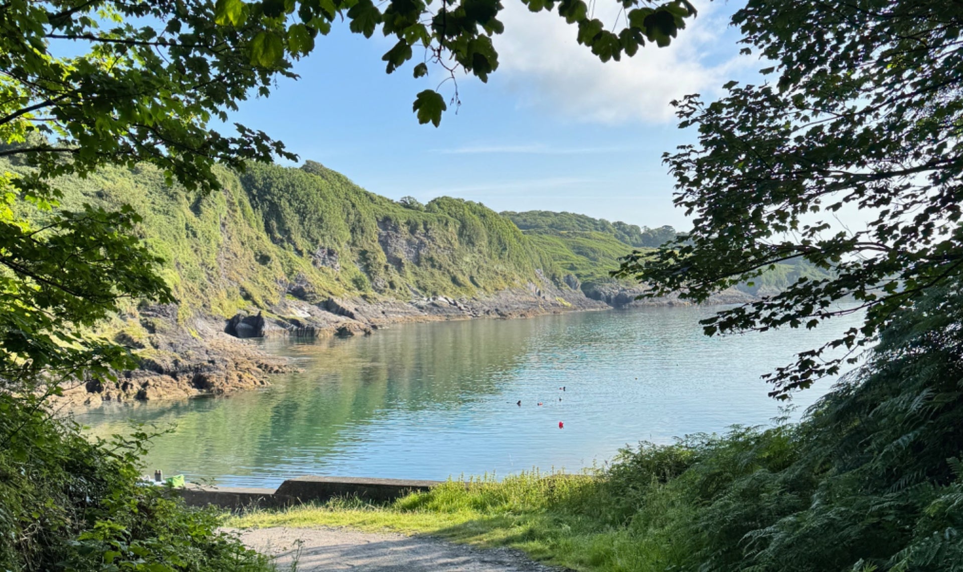 A view of Castlehaven Bay