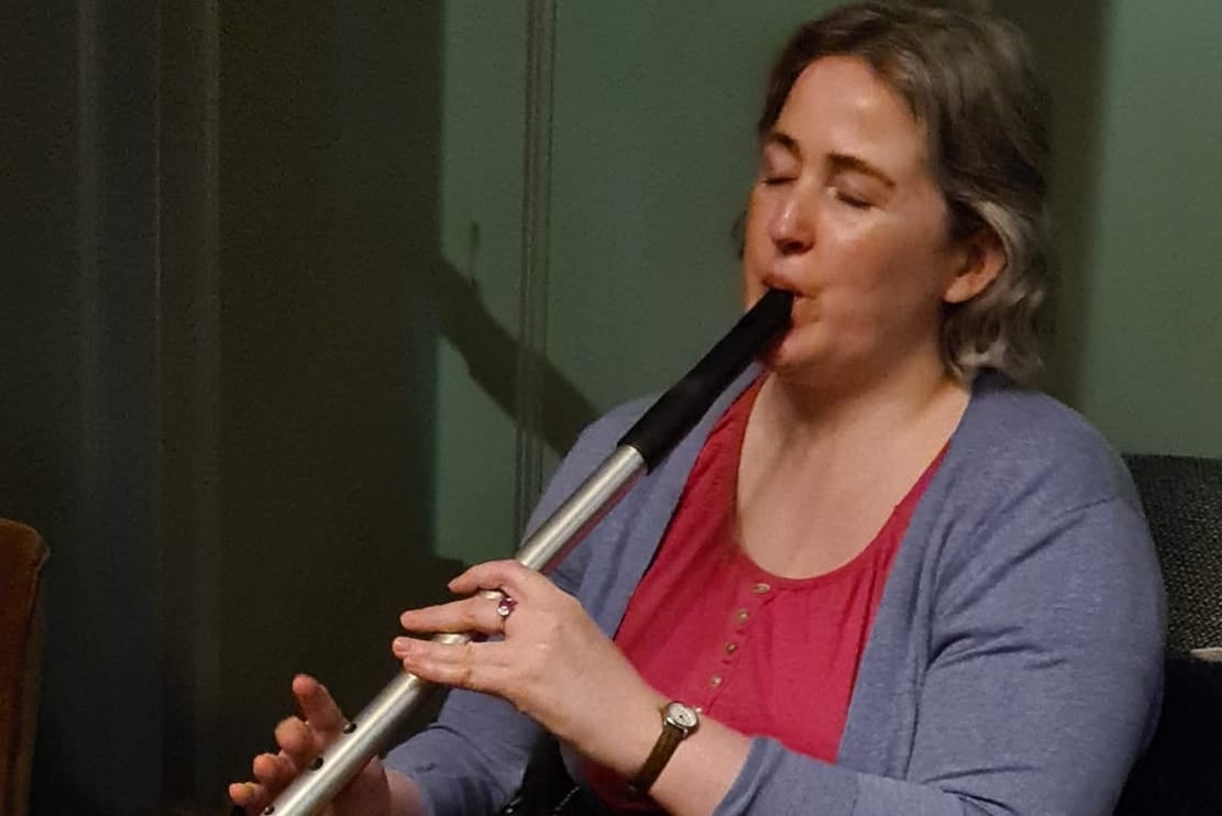 Uilleann pipes and Low Whistle