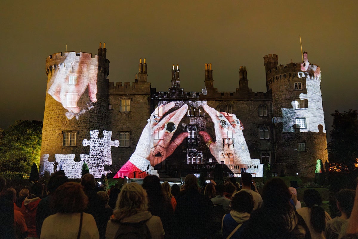 Light Up The Castle at Kilkenny Castle