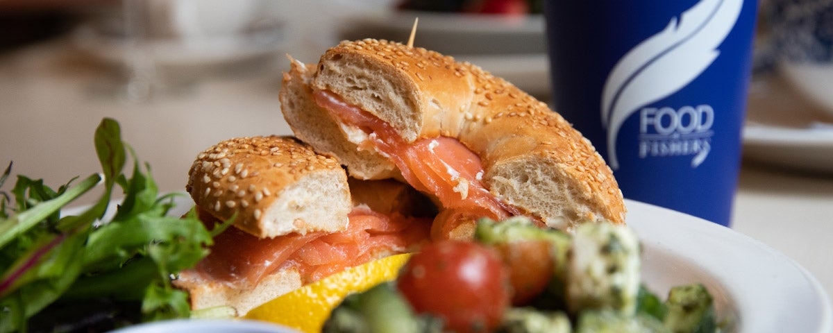 Bagel at Food at Fishers