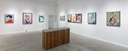 Exhibition of contemporary portraiture