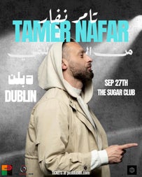 Concert Poster for Sugar Club concert with Tamer Nafar and Roisin El Cherif