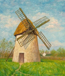 Tacumshane Windmill by Tetiana Tsarenko