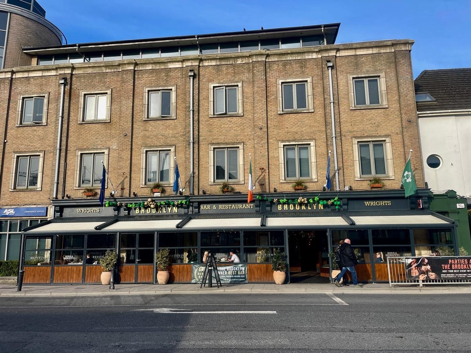 An exterior view of The Brooklyn bar and restaurant