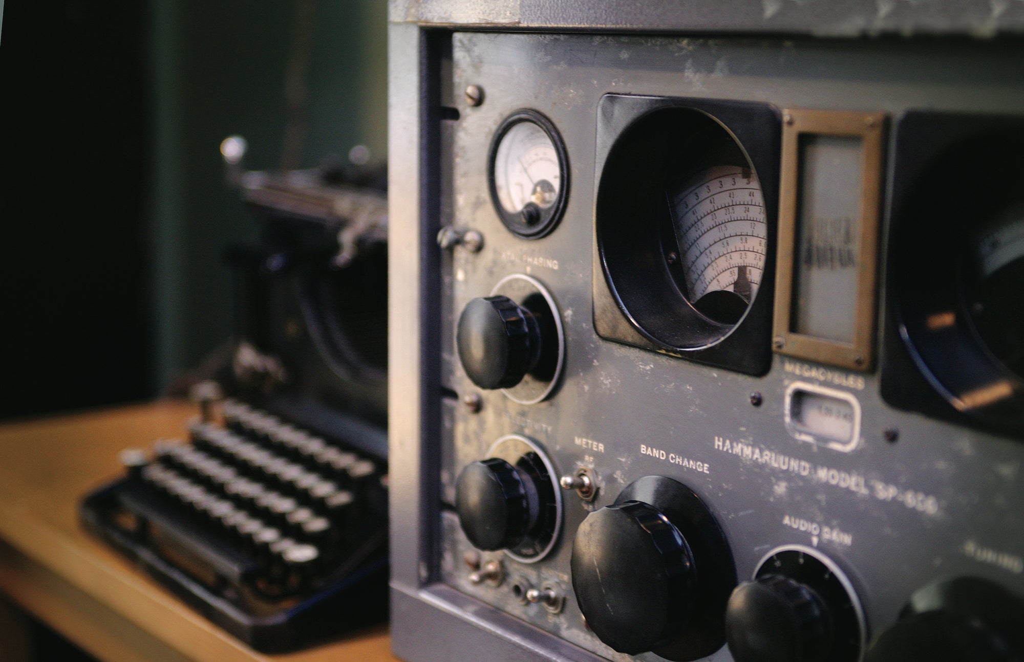Aeronautical equipment at Foynes Flying Boat and Maritime Museum in Foynes, Limerick.