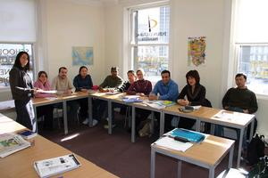 Class at Dublin Cultural Institute