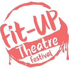 West Cork Fit-up Theatre Festival 2024, red text with circular border against white background.