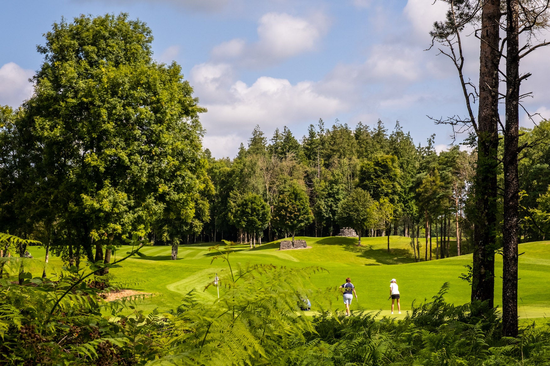 People playing golf at Portumna Golf Club, Co Galway