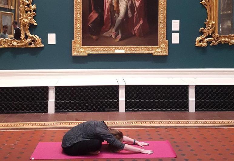 Yoga, Photo National Gallery of Ireland.