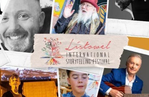 Listowel International Storytelling Festival 2026, collage of photos