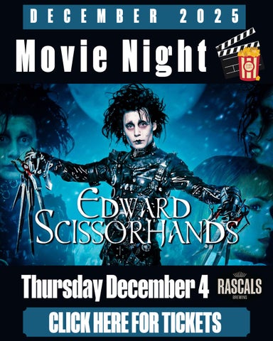 Movie Night at Rascals; Edward Scissorhands