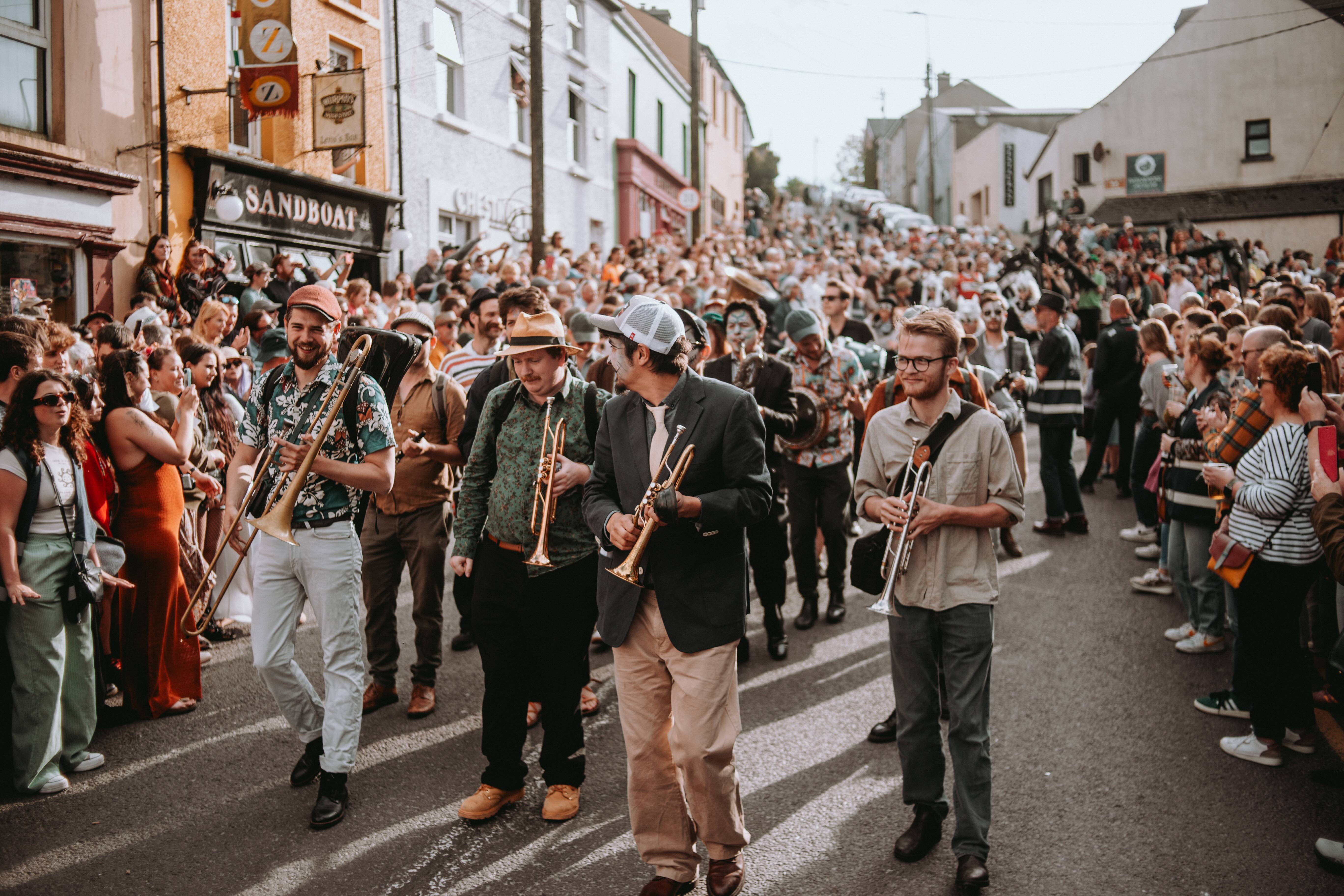 New Orleans Style Jazz Funeral Parade
