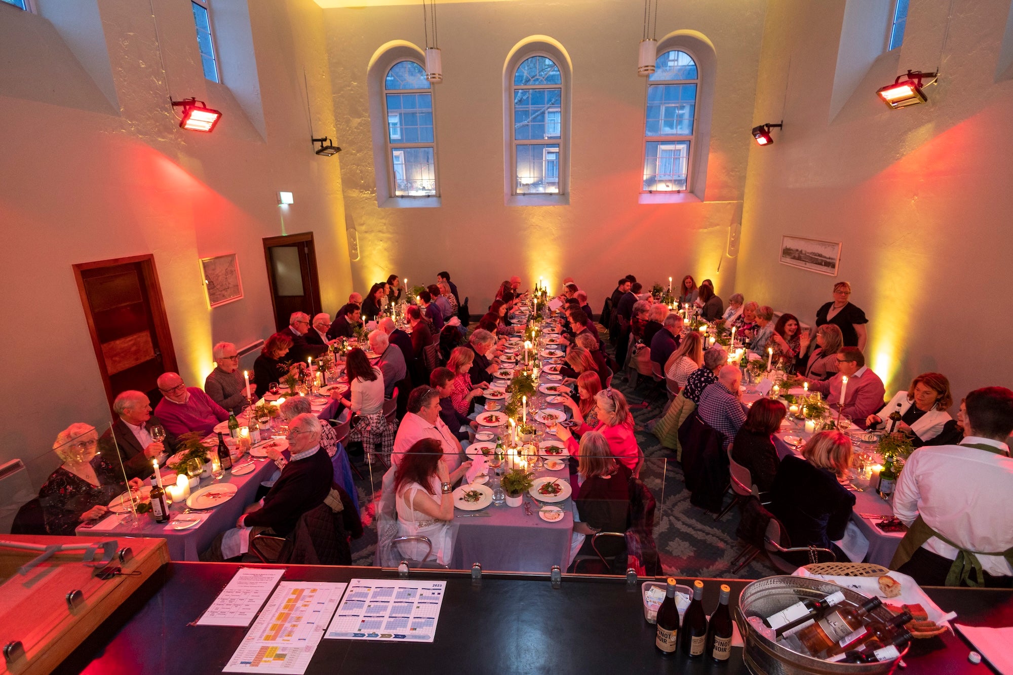People eating at the 2023 Waterford Festival of Food in Co Waterford