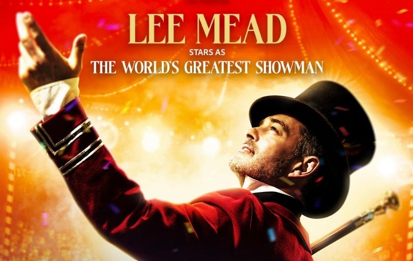Lee Mead stars as the world's greatest showman, Barnum