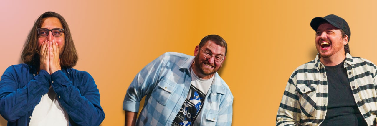 Three members of comedy improv group Big Grande.