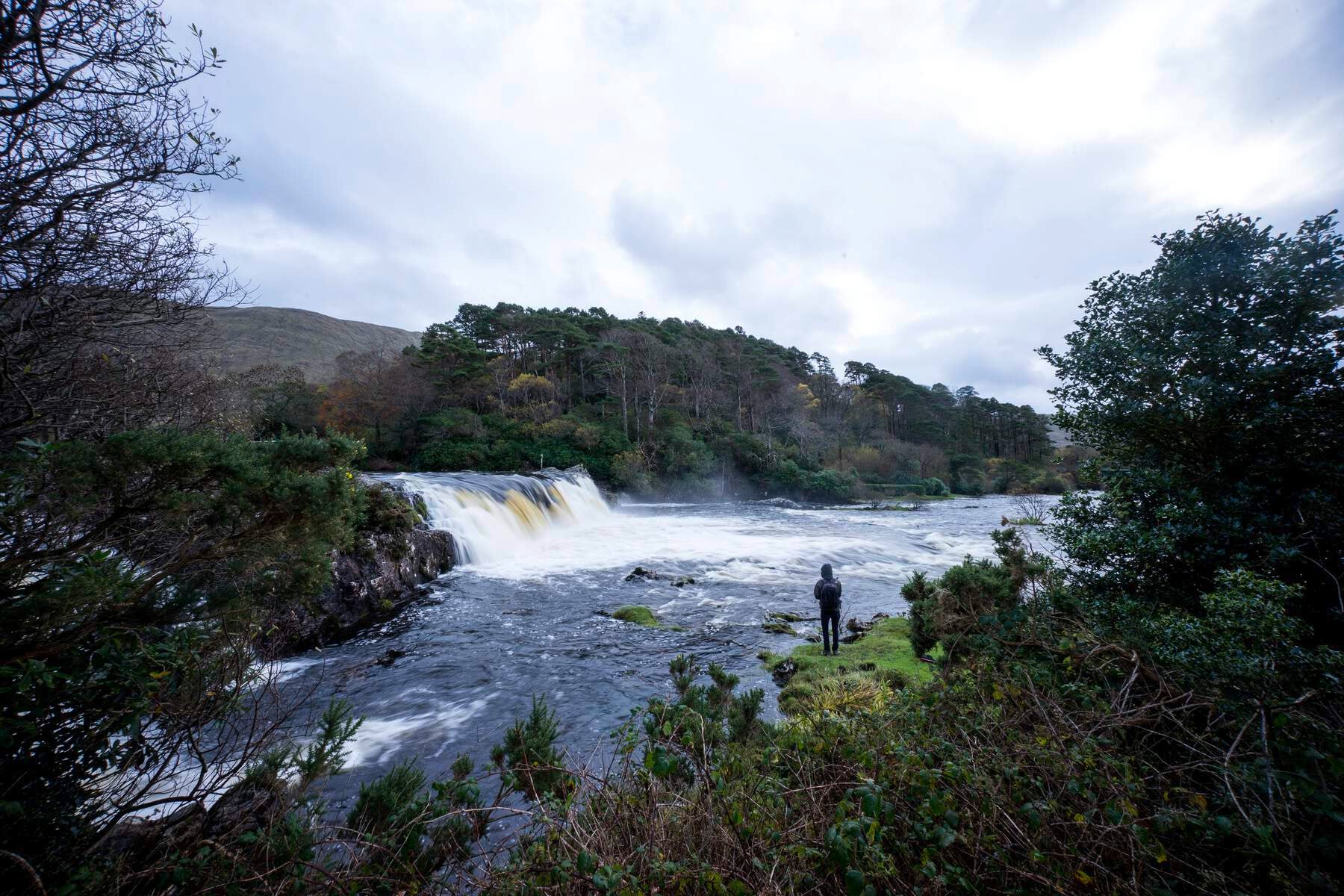 Aasleagh Falls in County Mayo.