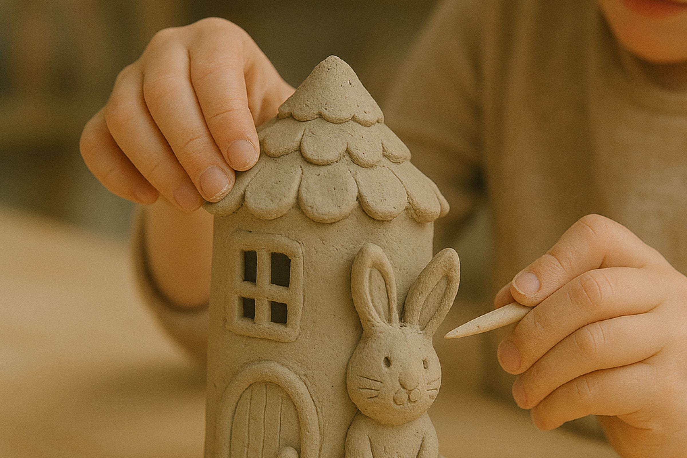 (2-5yrs) Parent & Toddler Easter Clay Workshop