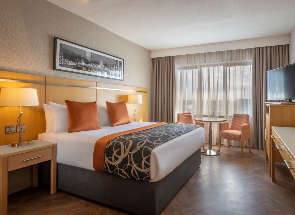View of bedroom with double bed 