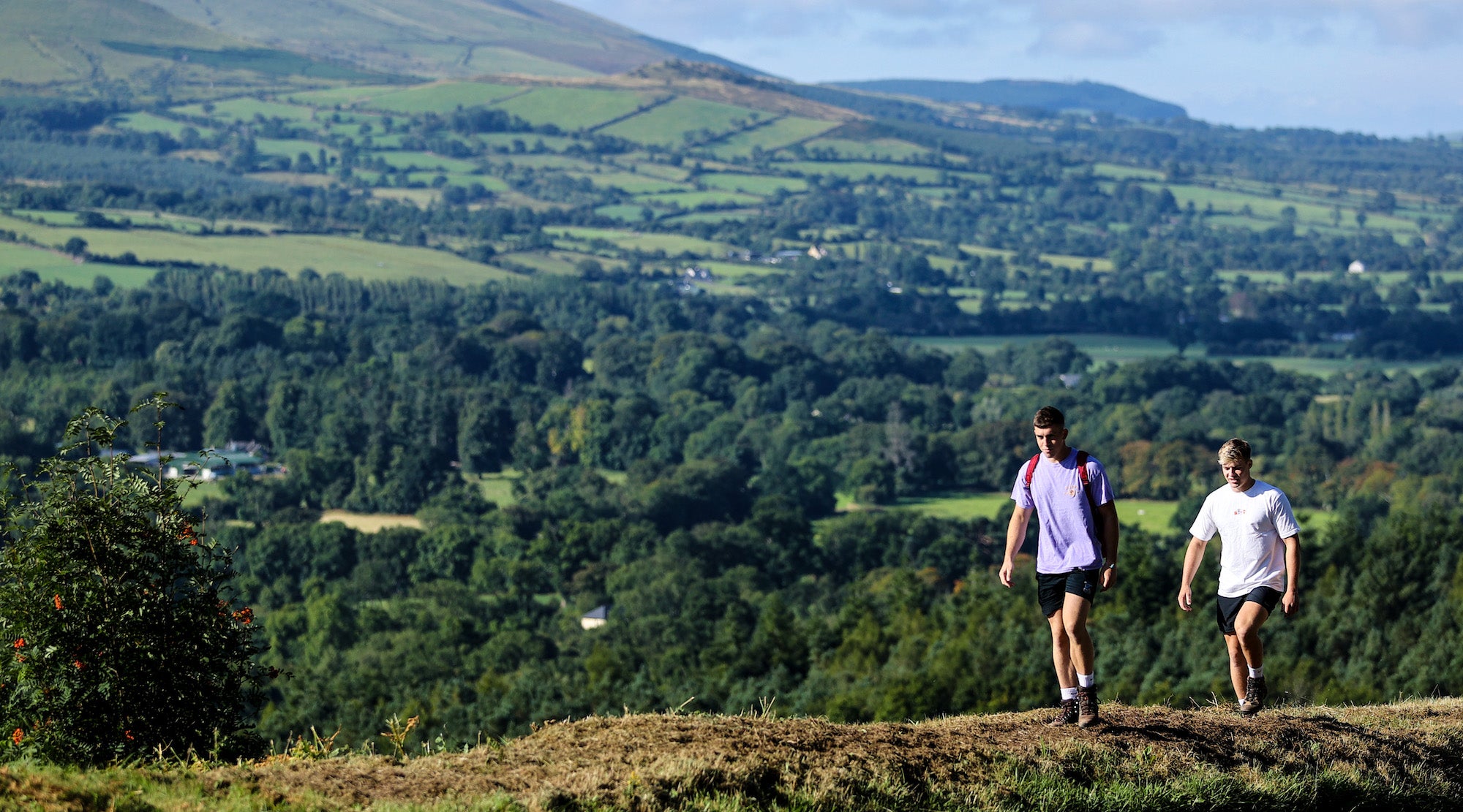 People walking the Ballinacourty Loop in Co Tipperary