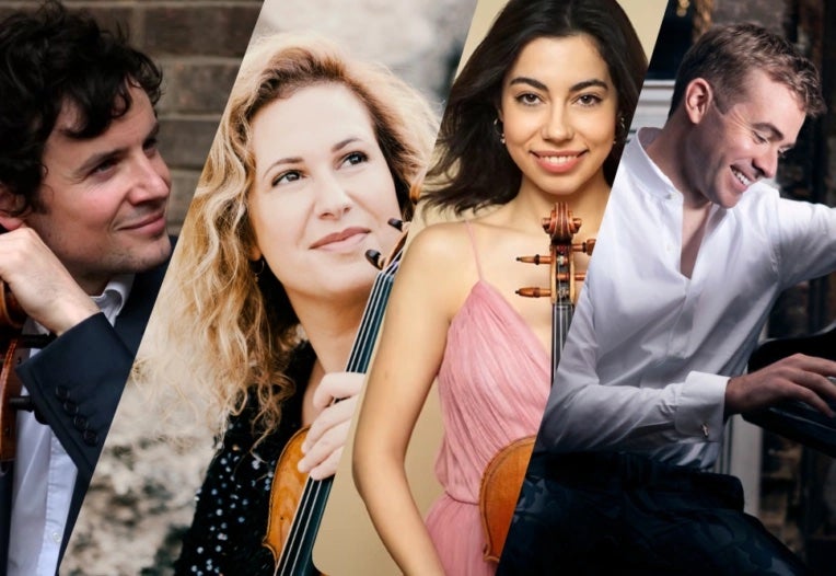 A star-studded opening concert sees Irish / Dutch violinist Gwendolyn Masin, Spanish violist Sara Ferrández and Irish cellist Brian O Kane join Artistic Director Fiachra Garvey for a bravura programme of piano quartet masterworks!