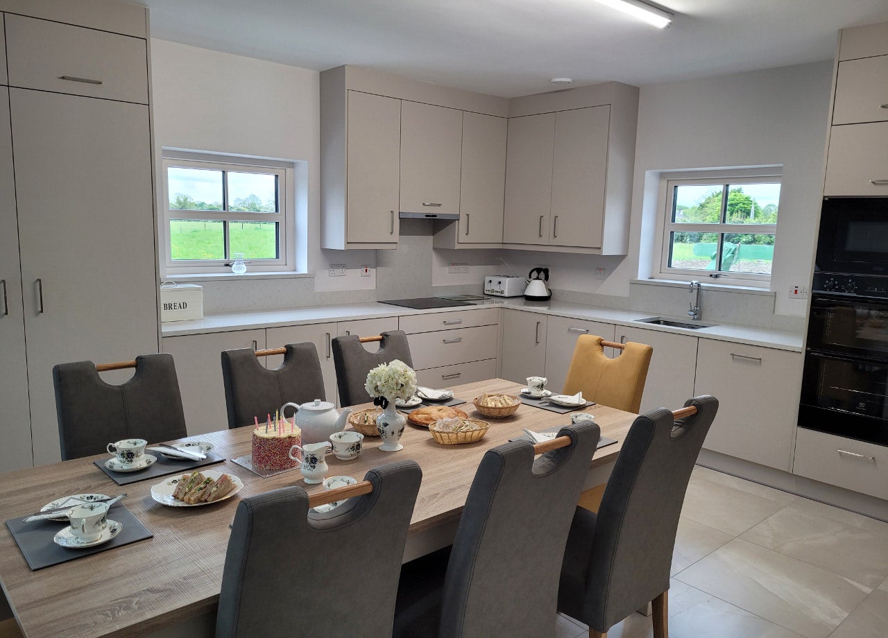 Kitchen with table and chairs