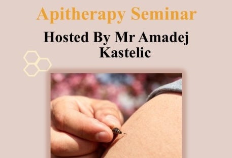 Apitherapy seminar cover page