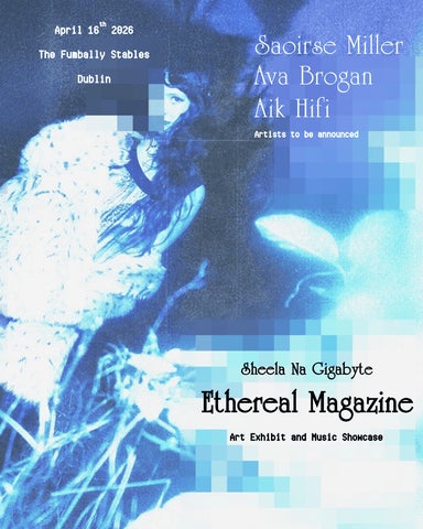 Poster for Ethereal Magazines Event