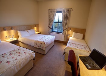 View of family room